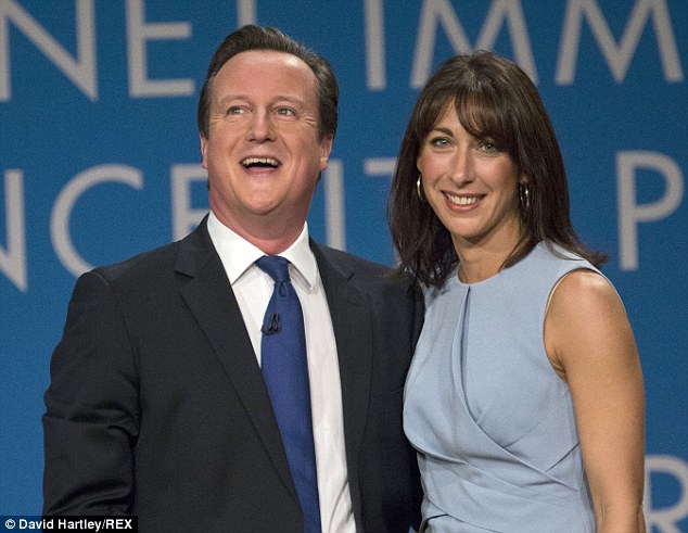 David Cameron (pictured with wife Samantha) has been offered a £36million-a-year job in Kazakhstan where he would be a sultan and have his own harem 